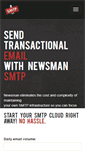 Mobile Screenshot of newsmansmtp.com